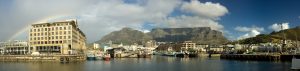 Rovos Rail Kapstadt Waterfront mit Blick zum Tafelberg